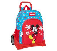Safta Mickey Mouse With Trolley Evolution Fantastic Wheeled Backpack