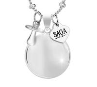 SAGA GIOIELLI Saga Necklace Jewelry Angels Calling Bola Mexican Charm Pacifier
