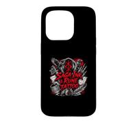 Saga Ink Rune Tattoo Viking Norse Ravens Skull Case for iPhone 15 Pro