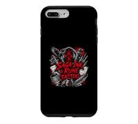 Saga Ink Rune Tattoo Viking Norse Ravens Skull Case for iPhone 7 Plus/8 Plus