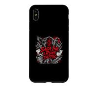 Saga Ink Rune Tattoo Viking Norse Ravens Skull Case for iPhone XS Max