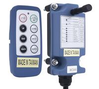 Saga-L8 Mini Portable Wireless Crane Remote Control Controller for Chain Hoist Crane Dump Trailer Truck Chain Hoist Transmitter 12-24V Receiver Multifunctional