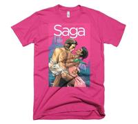 Saga-Marko-and-Alana-Short-Sleeve-T-Shirt Pink 3XL