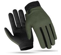 SAGA SPORTS 1 Pair Kids Cycling Gloves - Full Finger Bike Gloves for Boys & Girls, Non-Slip Motorbike Gloves for BMX, MTB, Scooter & Outdoor Sports