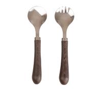 Sagaform Astrid salad set Brown-silver