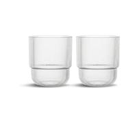 Sagaform Billi drinking glass 40 cl 2-pack