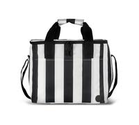 Sagaform City Cooler Bag Large 20 L Black-white