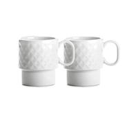 Sagaform Coffee & More coffee mug 2-pack White