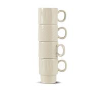 Sagaform Coffee & More espresso cup 4-pack Beige