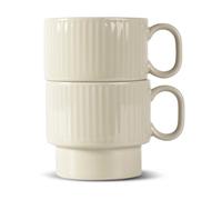 Sagaform Coffee & More tea mug 2-pack Beige
