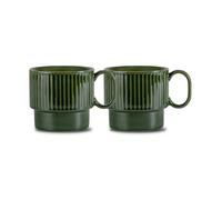 Sagaform Coffee & More tea mug 2-pack Green