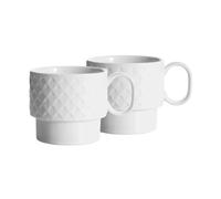 Sagaform Coffee & More tea mug 2-pack White
