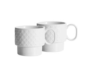 Sagaform Coffee & More tea mug 2-pack White