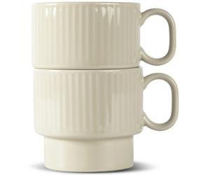 Sagaform - Coffee & More Teacups 2-pack, Beige - Beige