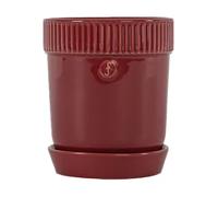 Sagaform Elise herb pot Ø11 cm Burgundy