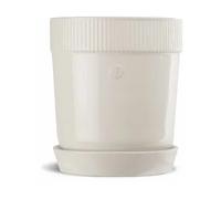 Sagaform Elise herb pot Ø11 cm White