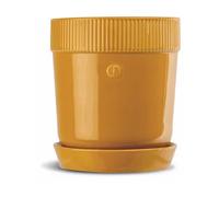 Sagaform Elise herb pot Ø11 cm Yellow