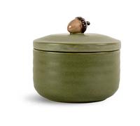 Sagaform Ellen acorn jar with lid Ø13.5 cm Green