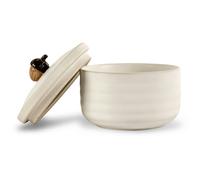 Sagaform - Ellen Jar With Acorn, Bone White - Bone White