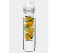 Sagaform Fresh Bottle With Fruit Piston - 800ml - Clear