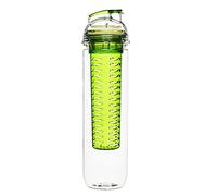 Sagaform Fresh Bottle with Fruit Piston Green, 28.8x8.6x6 cm