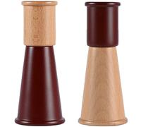 Sagaform - Gurken Spice Mill 2 Pieces, Dark Red/Wood - Wood