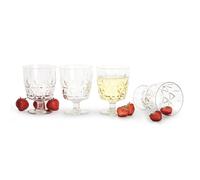 Sagaform Picknick Juni glass 4-pack 30 cl