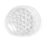 Sagaform - Picknick Plate 26 cm, 2 Pcs - Clear