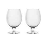 Sagaform Sagaform Blanka beer glass 50 cl 2-pack Clear