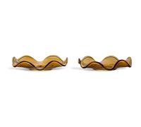 Sagaform - Viva Candle Ring 2-pack, Amber - Amber