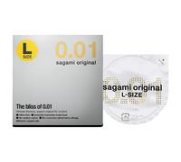 Sagami Original 0.01 L - Condom - 58mm (1pc)