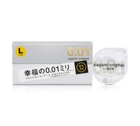 Sagami Original 0.01 L-Size PU Condom (5 Pack)