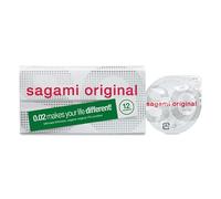 Sagami Original 0.02 | Super Thin | Super Strong | Non Latex PU Condoms (12 Pack)