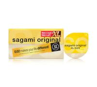 Sagami Original 0.02 XL-Size | Super Thin | Super Strong | Non Latex PU Condoms (12 Pack)
