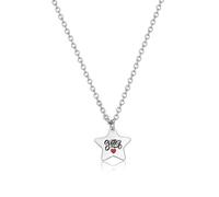 S'Agapõ SBY005 Women's Steel Necklace with Star Symbol | Be My Family Collection - 480mm Stainless Steel