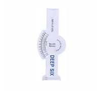 SagaSave 1 Pc Saltwater Aquarium Hydrometer, Clear Plastic Accurate Salinity Test Meter for Fish Tank Marine Pond
