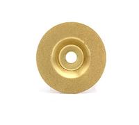 SagaSave 100mm Diamond Cutting Disc, Gold, For Angle Grinder, Wet & Dry Cutting Blade for Stone, Concrete, Brick, Granite