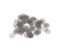 SagaSave 100Pcs Stainless Steel Smoking Screens Pipe, Pipe Filters Smoking Screens, Mesh Screens Gauzes Filter, Screen Filters, 10mm