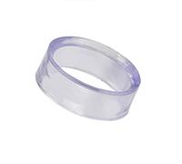 SagaSave 10Pcs Round Acrylic Stands Ring Display Stand Clear Spheres Ring Display Holder for Decorations, Golf Ball, Marbles, Spheres, Collections(Large)