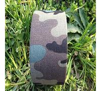 SagaSave 2 Rolls Water-proof Camouflage Tape 10m Camo Wrap Tape Outdoor Self-Adhesive Protective Stretch Bandage Roll Thick Tough Prevents Scratches