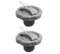SagaSave 2PCS Lay-Z-Spa Model Air Valve Cap, S Hot Tub Raft Pool One Way Valve, Air Valve Plug Inflatable Boat Valve Cover, Air Plugs Replacement