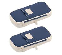 SagaSave 2PCS Stationery Pencil Pen Case, Large Capacity Pen Bag, School Stationery Bag Pouch for Marker Organization Student Office College Middle School (E)
