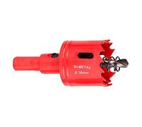 SagaSave 38mm HSS Bi-Metal Hole Saw with Corn Hole Drilling Cutter, Hole Cutter for Stainless Steel,Metal,Wood,Plastic,Drywall,Fiberboard,1.50inch 1PCS