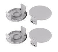 SagaSave 4 Pcs Trimmer Spool Caps, Replacement Spool Cover Caps, Strimmer Head Cover, Compatible with Ryobi AC14HCA AC14RL3A Grass Trimmers