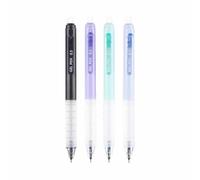 SagaSave 4Pcs Erasable Ballpoint Pens, Smooth Writing Ballpoint Pens for Writing, Note-Taking and Everyday Use, Suitable for Office, School and Home, Blue Ink (Model A)