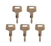 SagaSave 5 Pcs Ignition Switch Excavator H806 17001-00019 Keys for Takeuchi, Gehl, Case Mini Excavators