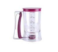 SagaSave 900ml Pancake Batter Dispenser, Manual Cupcakes Separator with Measuring Label for Cupcakes Waffles Muffin Mix Crepes Cake