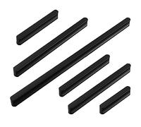 SagaSave Door Handles, 2PCS 320mm Vintage Cabinet Handles, Antique Bow Drawer Pull, Furniture Door Pull Handles for Kitchen Cabinet, Dressers, Cupboard, Door, Wooden Gates (Black)