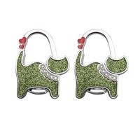 SagaSave Foldable Handbag Hook, Alloy Portable Cute Cat Pattern Table Hook Handbag Hanger for Hanging Purse, Bag, Women Girls Gifts (Type 3)