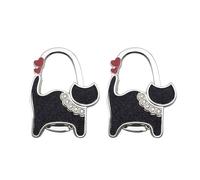 SagaSave Foldable Handbag Hook, Alloy Portable Cute Cat Pattern Table Hook Handbag Hanger for Hanging Purse, Bag, Women Girls Gifts (Type 6)